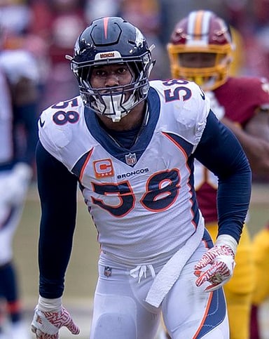 How many times has Von Miller received second-team All-Pro honors?