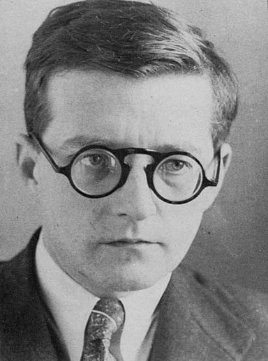 When was Dmitri Shostakovich born?