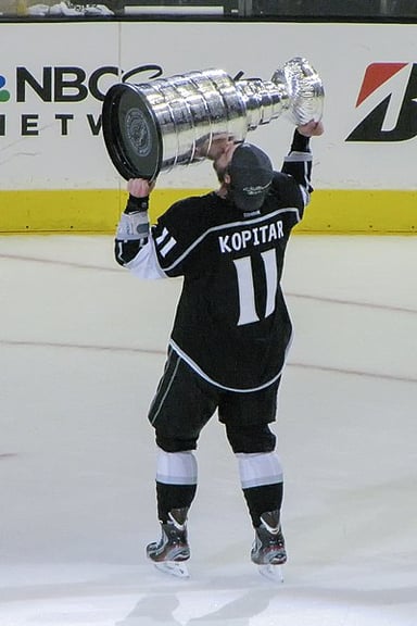 What position does Anže Kopitar play in ice hockey?