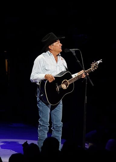 How many times has George Strait been named ACM Entertainer of the Year?