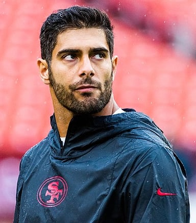 What was the San Francisco 49ers' record when Garoppolo joined in 2017?