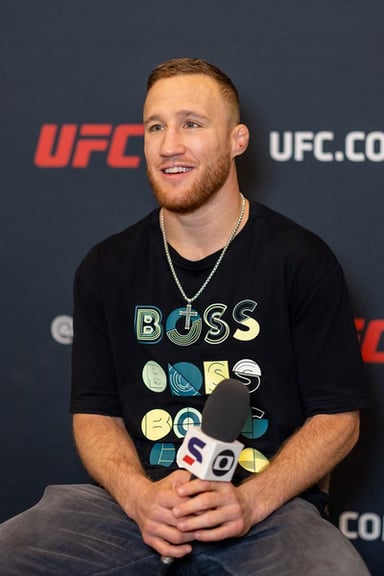 Is Justin Gaethje an NCAA Division I All-American wrestler?