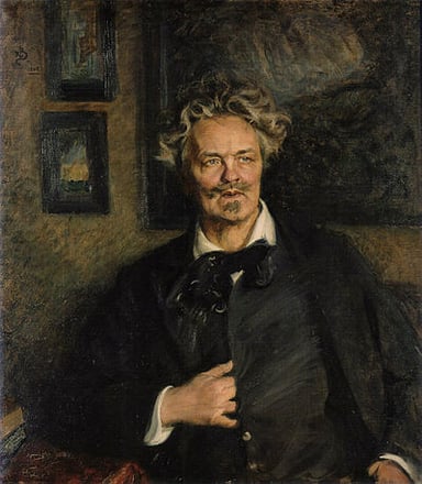 Which manifesto inspired Strindberg's naturalistic dramas?