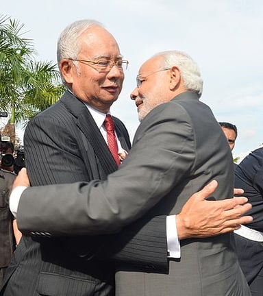 Where is Najib Razak serving his sentence for his involvement in the 1MDB scandal?