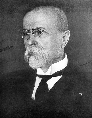 When was Tomáš Masaryk born?