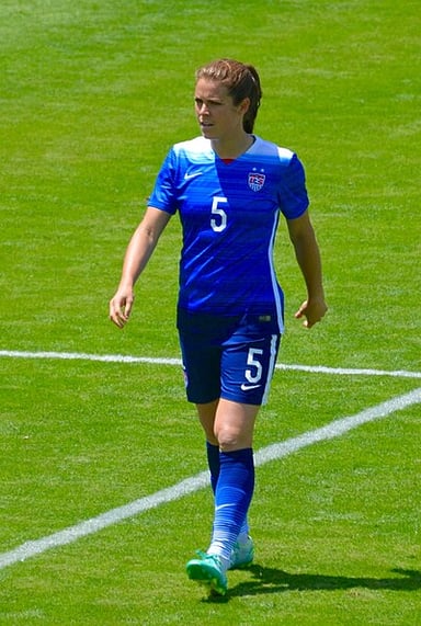 Kelley O'Hara originally played what position in college?