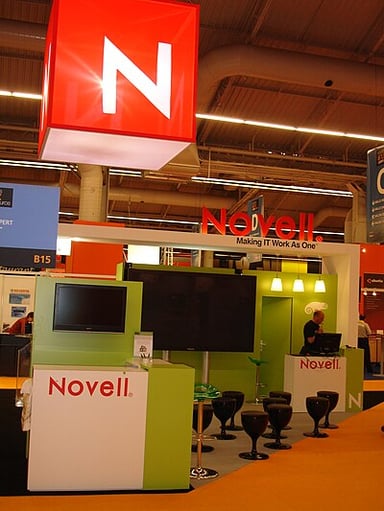 What was Novell's most significant product?