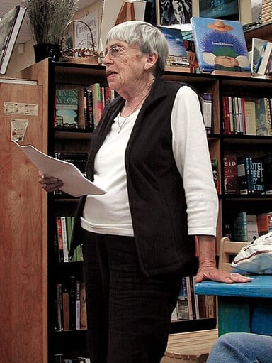 In what year was Ursula K. Le Guin first published?