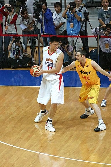 In which year was Yao Ming inducted into the Basketball Hall of Fame?
