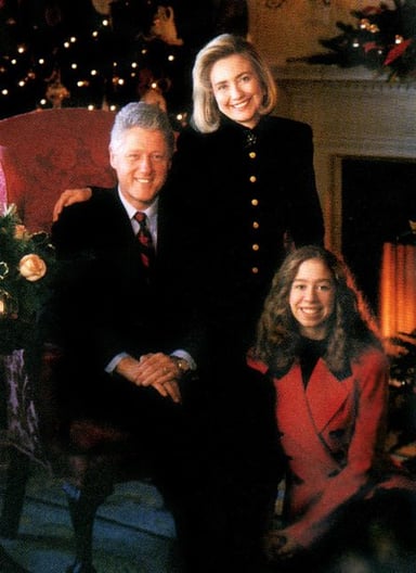 Chelsea's father held which political office when she was born?