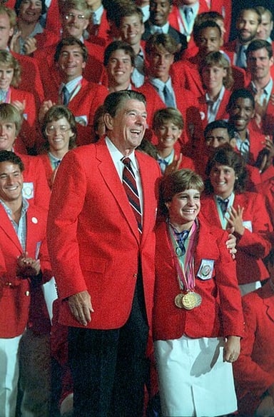 Where was Mary Lou Retton at during the 1996 Olympic Games?