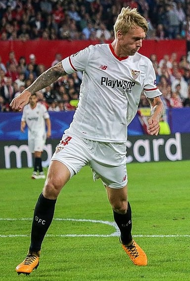 Which German club did Simon Kjær play for between 2010 and 2012?