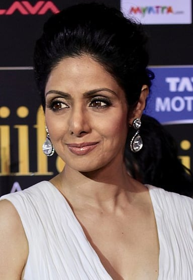 Who was Sridevi married to?