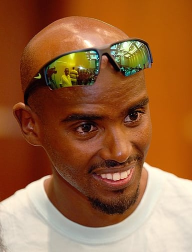 What country does Mo Farah play sports for?