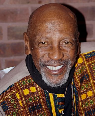Louis Gossett Jr. became the first black actor to win an Academy Award in which category?