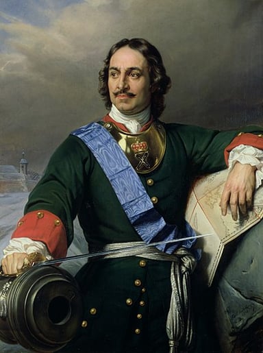 Which European cultural movement did Peter the Great draw inspiration from for his reforms?