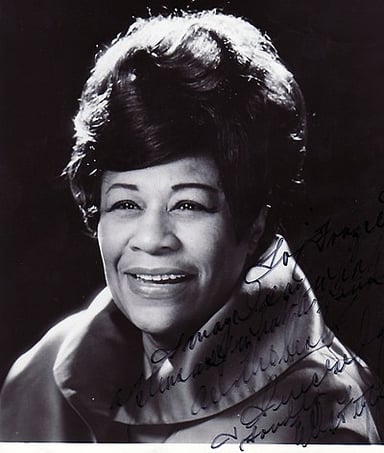 Which nursery rhyme song helped boost Ella Fitzgerald's fame?
