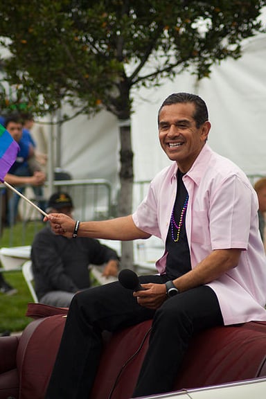 What role did Villaraigosa play at the 2012 Democratic National Convention?