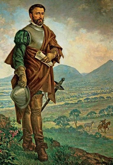 What is the name of the river Gonzalo Jiménez de Quesada followed during his exploration?