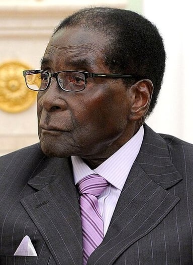 When was Robert Mugabe born?