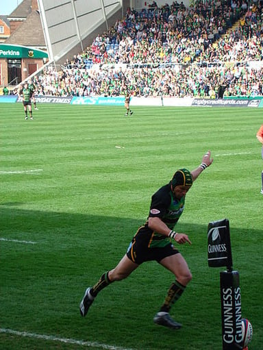 In which year was Northampton Saints rugby club formed?