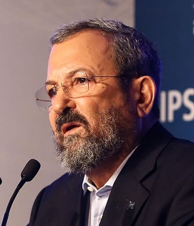 In which years did Ehud Barak serve in Benjamin Netanyahu's government?