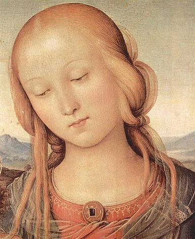 To which school of art did Perugino belong?