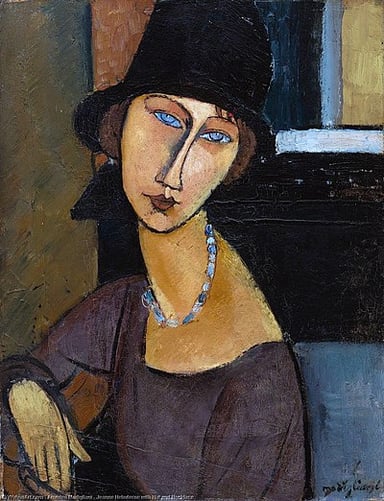 What painting technique was Modigliani known to use?