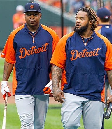 Who was the manager of the Detroit Tigers when Prince Fielder signed with them?