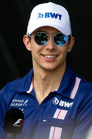 In what year did Esteban Ocon make his Formula One debut?