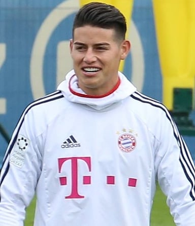 Which Premier League club did James Rodríguez sign for in 2020?