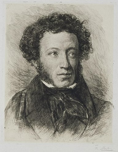 What is the name of Pushkin's most famous play?