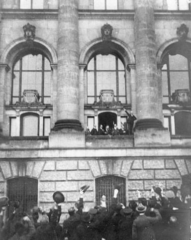 Why did Scheidemann resign as Reich Minister President?