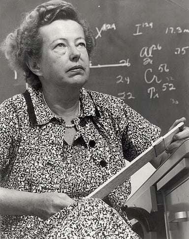 What is the two-photon absorption cross section now named after her?