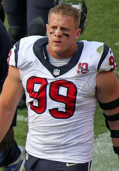 Besides being a defensive end, did J. J. Watt play any other position?