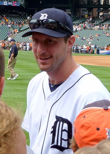How many American League Central titles did the Tigers win while Max was with the team?
