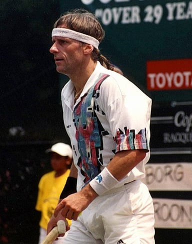 How many times did Borg achieve the Channel Slam?