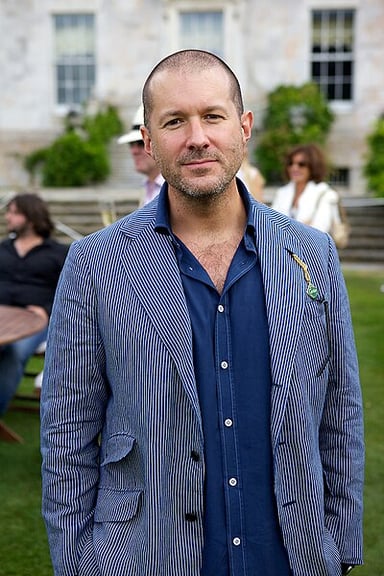 Jony Ive worked closely with which Apple co-founder during his tenure?