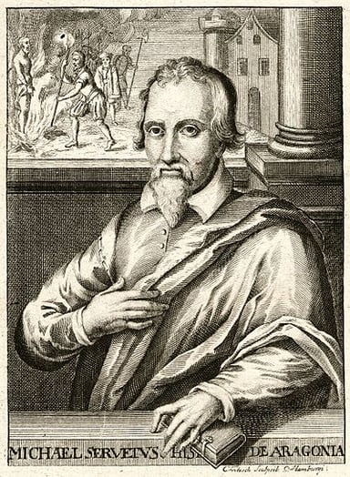 Which doctrine did Michael Servetus reject?