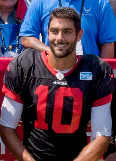 What position does Jimmy Garoppolo play?