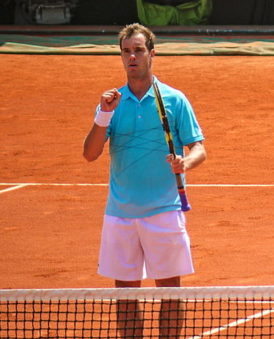 Which French tennis academy did Gasquet train at?