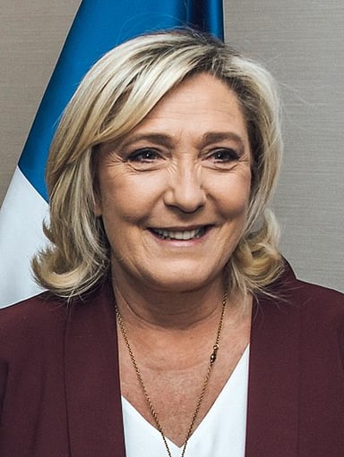 What is/was Marine Le Pen's political party?