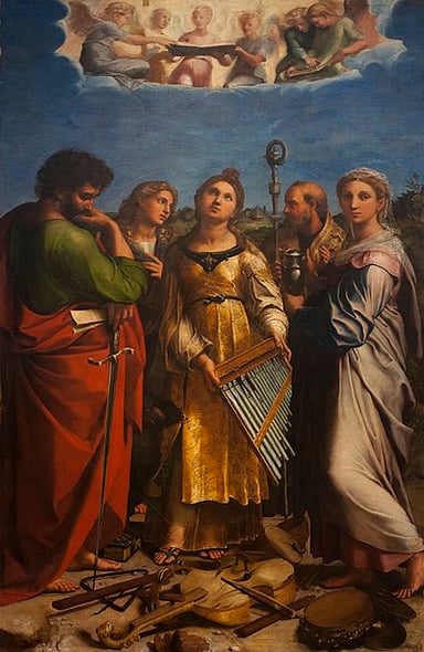 Saint Cecilia is commemorated in which part of the Mass?