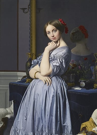 What genres best describes Jean Auguste Dominique Ingres?[br](select 2 answers)