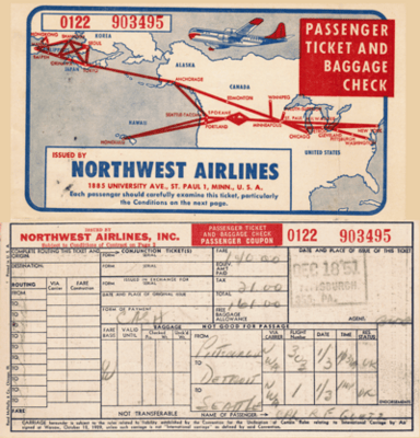 How many passengers did Northwest Airlines carry across the Pacific Ocean in 2004?