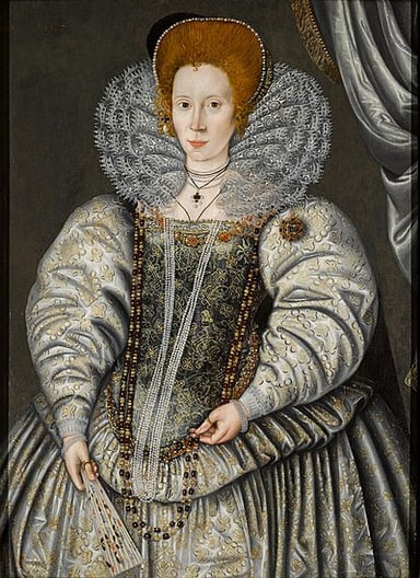 What English royal body was Elizabeth Throckmorton part of?