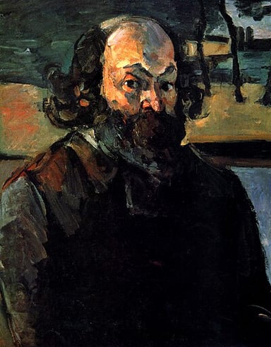 Which fellow artist was an early supporter and buyer of Cézanne's paintings?