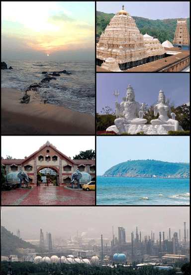 Which law university is located in Visakhapatnam?