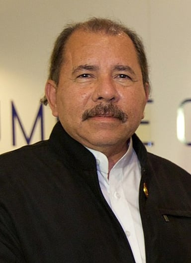 What was the international response to Daniel Ortega's re-election in 2021?