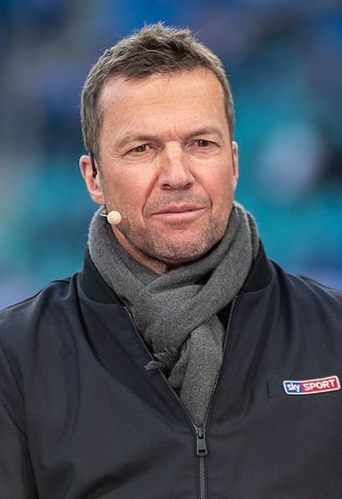 In terms of World Cup appearances, who shares the record with Matthäus?